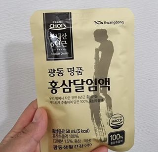 광동생활건강 광동 명품 홍삼달임액 50mL x 30포 — 5점을 준 리뷰어가 2023년 4월 올린 사용 사진