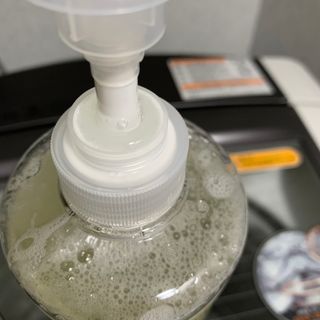 고위드올인원 세탁세제 1000ml — 4점을 준 리뷰어가 2021년 5월 올린 사용 사진