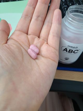 야채습관 ABC 120정 2개월분 하루야채 — 5점을 준 리뷰어가 2022년 9월 올린 사용 사진