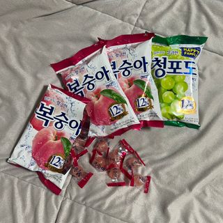 청포도캔디 복숭아캔디 — 5점을 준 리뷰어가 2022년 11월 올린 사용 사진