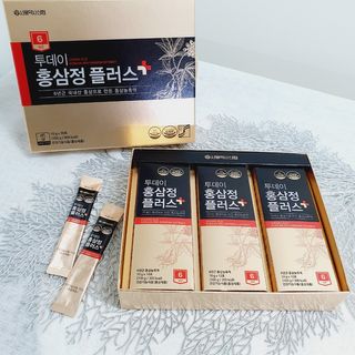 서울약사신협_투데이홍삼정플러스스틱_10g x 30포 — 5점을 준 리뷰어가 2021년 1월 올린 사용 사진