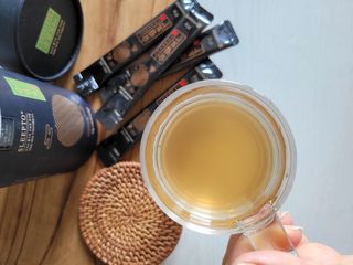 프리마인 자체 기업부설 연구소에서 찾아낸 건강한 수면의 비밀.  슬립토 플러스 30포 — 5점을 준 리뷰어가 2023년 4월 올린 사용 사진
