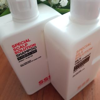 트리플에스 탈모 샴푸 275ml + 실크 트리트먼트 275ml — 3점을 준 리뷰어가 2021년 2월 올린 사용 사진