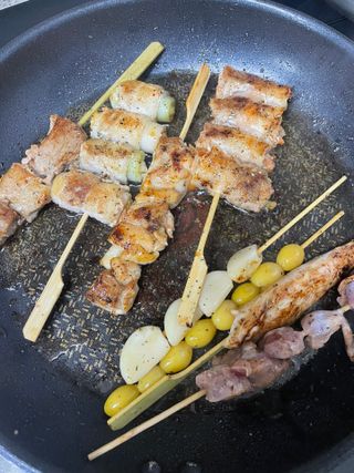 [다물꼬치] 모듬꼬치 10개 +데리야끼소스120g+매운고추소스120g — 5점을 준 리뷰어가 2021년 10월 올린 사용 사진