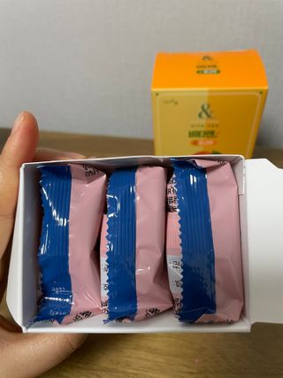 비타앤C 레몬맛, 망고맛 — 5점을 준 리뷰어가 2021년 5월 올린 사용 사진