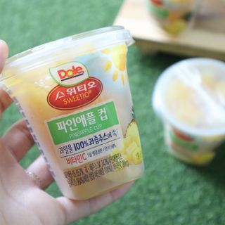 돌 MF[Dole] 파인애플컵/망고컵/복숭아컵 198g 6입X1박스 (맛 1가지 랜덤 발송) — 5점을 준 리뷰어가 2024년 5월 올린 사용 사진