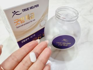 트루헬퍼 굿밤 특급 건강 보조제 수면 1박스 2개월분 — 5점을 준 리뷰어가 2023년 4월 올린 사용 사진