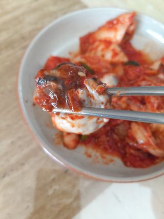 셰프애찬 별미김치 굴겉절이 1kg — 5점을 준 리뷰어가 2022년 12월 올린 사용 사진