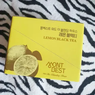 몽베스트 위드더 블랜딩 하우스 _레몬 블랙티 — 5점을 준 리뷰어가 2023년 1월 올린 사용 사진