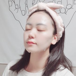 메디힐 올리브영 1등 마스크팩 워터마이드팩 2매 + 티트리팩 2매 기획세트 — 5점을 준 리뷰어가 2021년 2월 올린 사용 사진