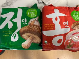 [풀무원] 자연은맛있다 정면, 백면, 홍면  세트 — 5점을 준 리뷰어가 2021년 4월 올린 사용 사진