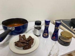 [유픽] 간편하게 뿌리는 풍미, 레베르노 시즈닝 스프레이 4종 세트 — 3.5점을 준 리뷰어가 2021년 3월 올린 사용 사진
