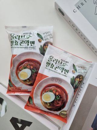 클린24시간 올리브 발효곤약면 찰비빔면 1세트-(3봉) — 5점을 준 리뷰어가 2024년 1월 올린 사용 사진