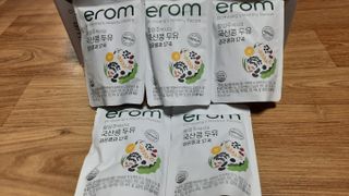 이롬 황성주 박사의 국산콩 두유 검은콩과 17곡 프리미엄 — 5점을 준 리뷰어가 2021년 5월 올린 사용 사진