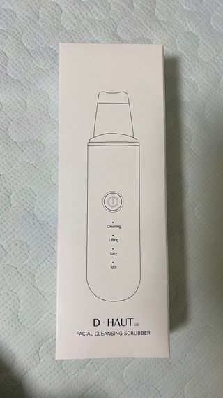 디하우트 랩 4 in 1 갈바닉 아쿠아 워터 필링기 스킨스크러버 — 5점을 준 리뷰어가 2021년 11월 올린 사용 사진