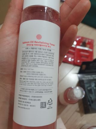아이앤립 / EYENLIP 아이앤립 연어오일 리바이탈라이징 토너+앰플+크림 3종 세트 — 5점을 준 리뷰어가 2021년 6월 올린 사용 사진