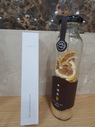 브에노 스킨셀 더마 앰플 — 5점을 준 리뷰어가 2021년 6월 올린 사용 사진