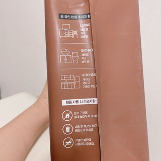 블뤼엔 일회용 수세미 — 4.5점을 준 리뷰어가 2021년 4월 올린 사용 사진