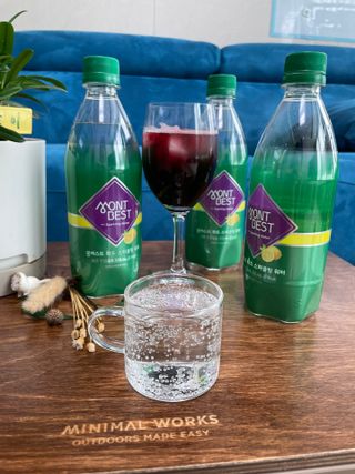 몽베스트 Montbest with Sparkling water Lemon OR Lime 20병(랜덤) — 5점을 준 리뷰어가 2021년 10월 올린 사용 사진