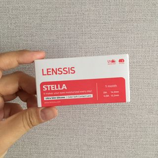 렌시스 LENSSIS [ 렌시스 ] 수채화 색감의 맑은 렌즈 ＃스텔라시리즈  1개월용 ｜ 2컬러 중 택1 ｜ — 4점을 준 리뷰어가 2021년 6월 올린 사용 사진