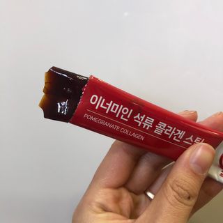 이너미인 석류 콜라겐 스틱 — 5점을 준 리뷰어가 2021년 1월 올린 사용 사진