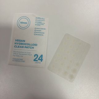 소담스퀘어 상암 디팩코퍼레이션 놀라아워 비건 하이드로콜로이드 클리어 패치 — 4점을 준 리뷰어가 2022년 12월 올린 사용 사진