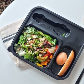 참살이도시락 작심삼일 샐러드도시락 3개 맛보기 새벽배송 또는 택배배송 — 5점을 준 리뷰어가 2021년 9월 올린 사용 사진