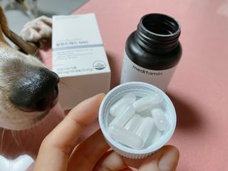 메디타민 원헌드레드 NAG — 5점을 준 리뷰어가 2021년 9월 올린 사용 사진