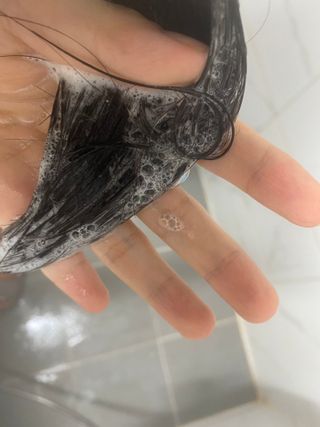 빅그린 안티 헤어로스 탈모 시카 바이옴 샴푸 500ml (중건성두피용) — 5점을 준 리뷰어가 2022년 7월 올린 사용 사진