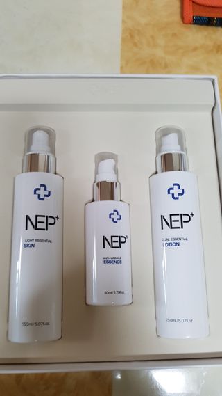 SOONWITH 순위드 NEP+ 스킨케어 3종 세트 — 5점을 준 리뷰어가 2021년 4월 올린 사용 사진