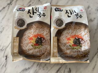 [한면원] 잔치국수 2인분 — 4.5점을 준 리뷰어가 2022년 8월 올린 사용 사진