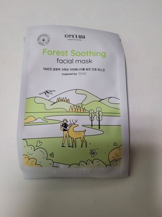 세뚜아(Cettua) 나우[세뚜아] 포레스트 수딩 마스크 Cettual Forest  Soothing Mask 4매 — 4점을 준 리뷰어가 2024년 3월 올린 사용 사진