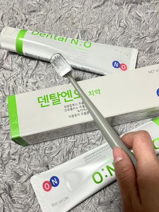 프리마인 유해균 뿐만 아니라 유익균까지 씻어내는 치약은 그만, 건강한 구강환경을 만드는 덴탈엔오 — 5점을 준 리뷰어가 2022년 1월 올린 사용 사진