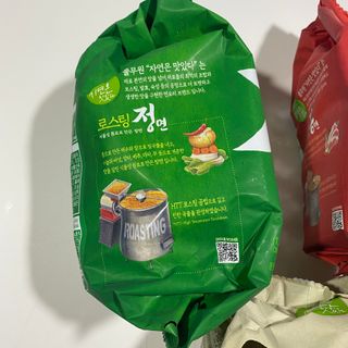 [풀무원] 자연은맛있다 정면, 백면, 홍면  세트 — 4.5점을 준 리뷰어가 2021년 4월 올린 사용 사진