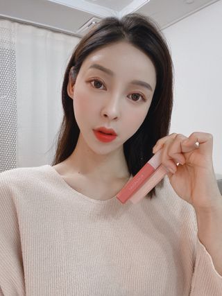 [블랙루즈]하프앤하프틴트 10종 中 벨벳5종 OR 글로우5종 중 택1 — 5점을 준 리뷰어가 2021년 2월 올린 사용 사진