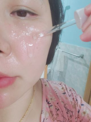 나나스킨 콤플렉스씨쓰리닥터클리어앰플 — 5점을 준 리뷰어가 2021년 5월 올린 사용 사진