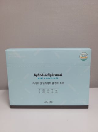 아므_이너뷰티 라이트 앤 딜라이트 밀 민트 초코 — 5점을 준 리뷰어가 2021년 7월 올린 사용 사진