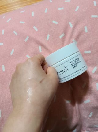 플레라디 에델바이스 모이스처 클렌징 밤 — 5점을 준 리뷰어가 2021년 4월 올린 사용 사진