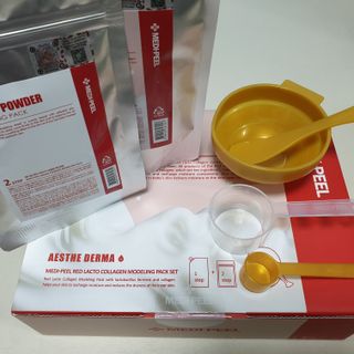 메디필 레드 락토 콜라겐 모델링 팩 — 5점을 준 리뷰어가 2021년 3월 올린 사용 사진