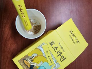 목 넘김이 편한 곡물발효효소 웰테므 효소라인 — 5점을 준 리뷰어가 2023년 2월 올린 사용 사진