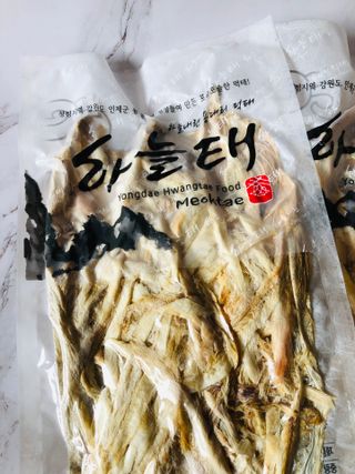 [오늘바스켓] 용대리 손질하늘태 130g — 3점을 준 리뷰어가 2021년 6월 올린 사용 사진