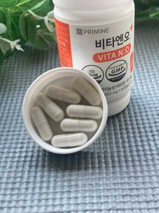 프리마인 성큼다가온 봄, 이너뷰티를 챙겨야 피부도 화사하게, 컨디션도 활기차게. 흡수율을 높인 고효율 비타민. — 5점을 준 리뷰어가 2023년 4월 올린 사용 사진