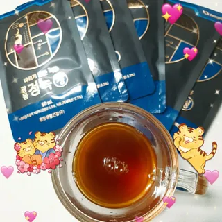 광동생활건강 [광동] 바르게 만든 녹용, 광동정녹청 30포. — 5점을 준 리뷰어가 2022년 1월 올린 사용 사진