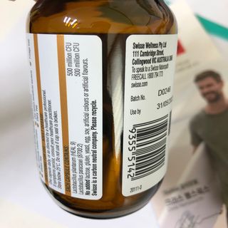 Swisse 스위스 데일리 이뮨 프로바이오틱스 10억, 30정 — 5점을 준 리뷰어가 2021년 3월 올린 사용 사진