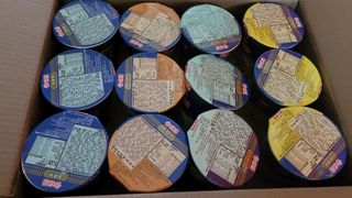 NISSIN 닛신 컵누들  4종 - 씨푸드오리지날, 씨푸드 스파이시, 씨푸드 커리, 씨푸드 XO소스 — 4점을 준 리뷰어가 2022년 4월 올린 사용 사진