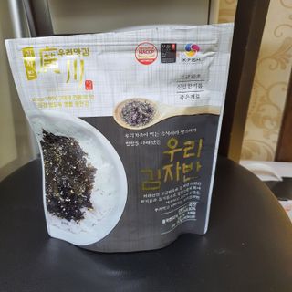 광천우리맛김 우리집밥도둑 맛있는광천김 우리김자반 50g 5봉 — 5점을 준 리뷰어가 2021년 11월 올린 사용 사진