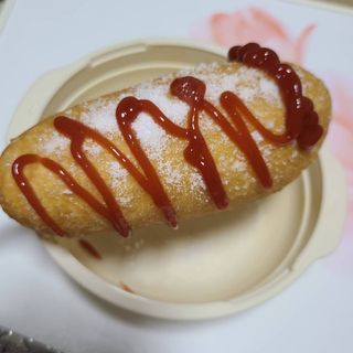 오마뎅 한우핫도그 — 4점을 준 리뷰어가 2021년 5월 올린 사용 사진
