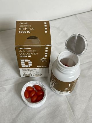 (NEW)다나음 하이포텐시 비타민D3 5000IU(60정/2개월분) — 5점을 준 리뷰어가 2023년 1월 올린 사용 사진