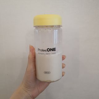 프로티원 단백질쉐이크 곡물맛 2주분 1통+보틀 — 5점을 준 리뷰어가 2021년 4월 올린 사용 사진