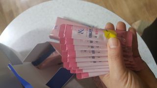 비타앤C 레몬맛, 망고맛 — 5점을 준 리뷰어가 2021년 4월 올린 사용 사진